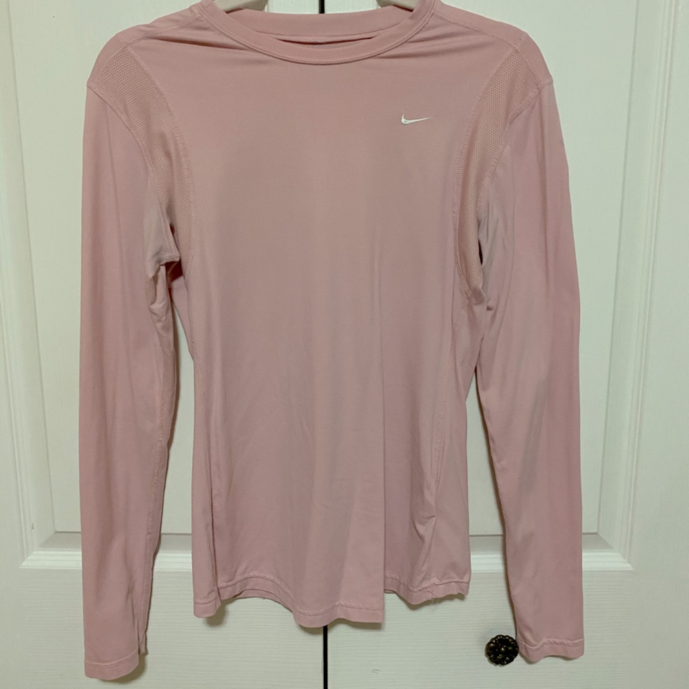 Nike Long Sleeve Dusty Rose Shirt